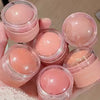 Blush facial pink